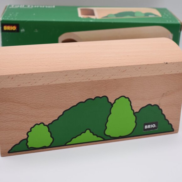 Brio Railway 33459 Tall Tunnel Wooden with Tress Vintage Compatible with Thomas - Picture 3 of 6